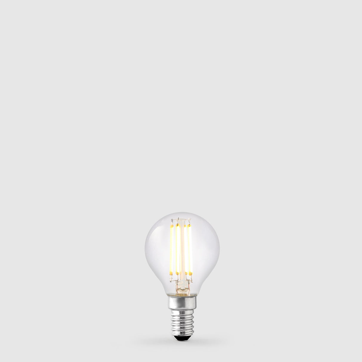 4W 24 Volt DC Fancy Round LED Bulb E14 in Warm White - LiquidLEDs™ - Fancy Round