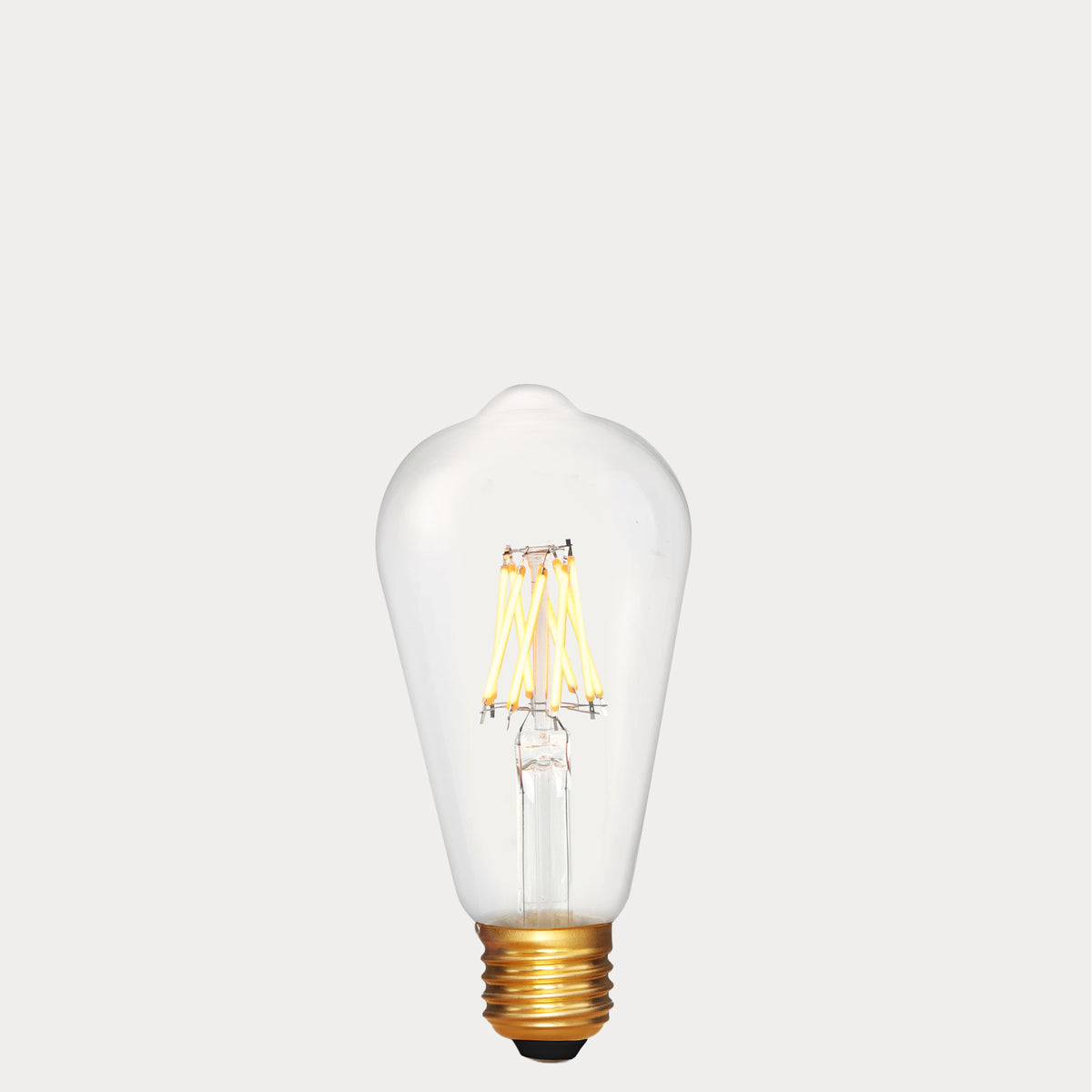 6W 24 Volt DC Edison LED Bulb E27 in Extra Warm