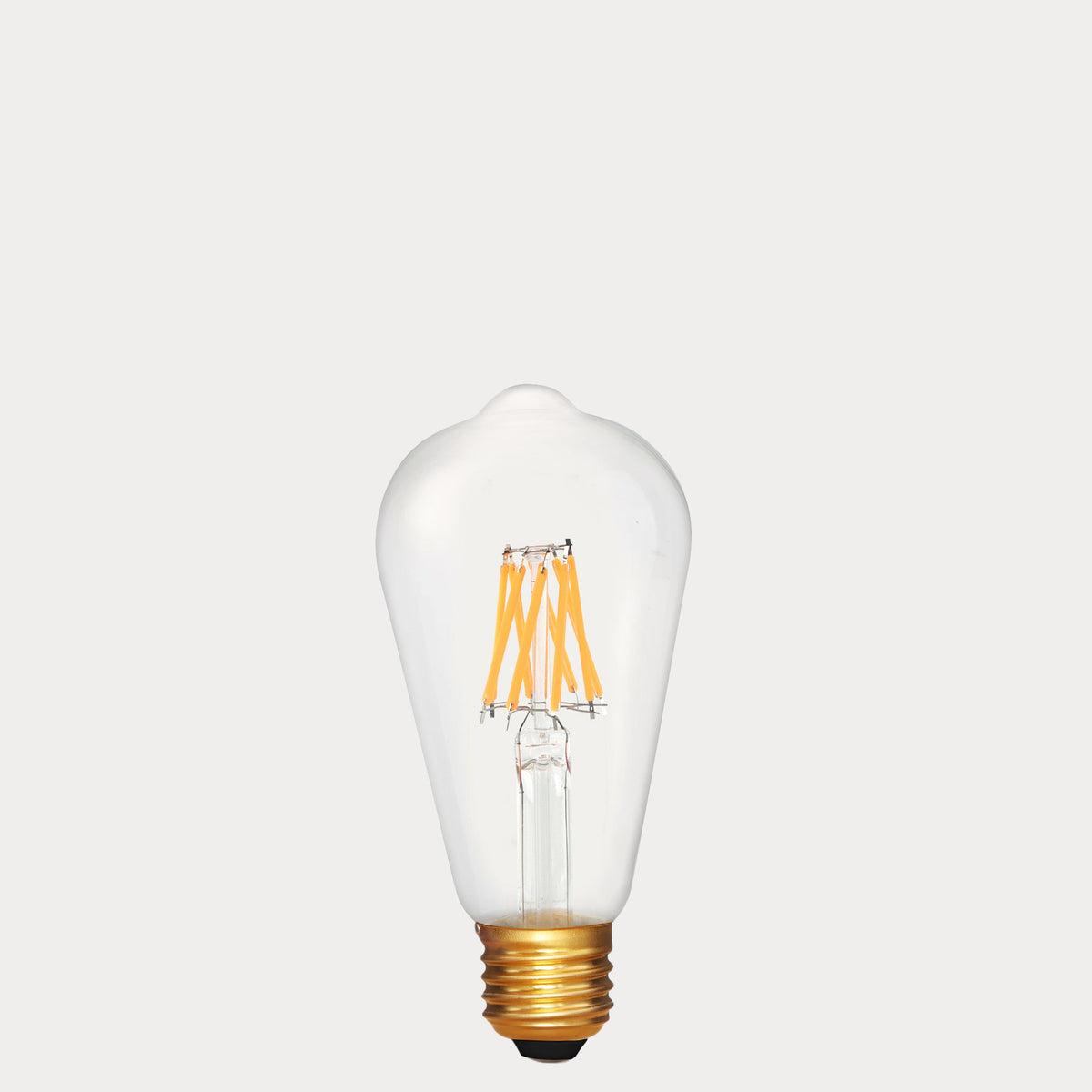 6W 24 Volt DC Edison LED Bulb E27 in Extra Warm
