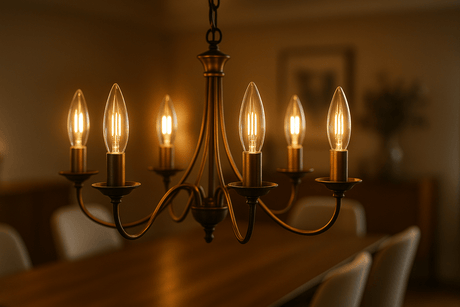Candle LED Light Bulbs, Elegant Form, Comfortable Light - Dulora