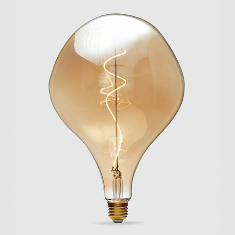 Oversized Designer Amber 180mm LED Bulb - Dulora - Oversized Bulbs