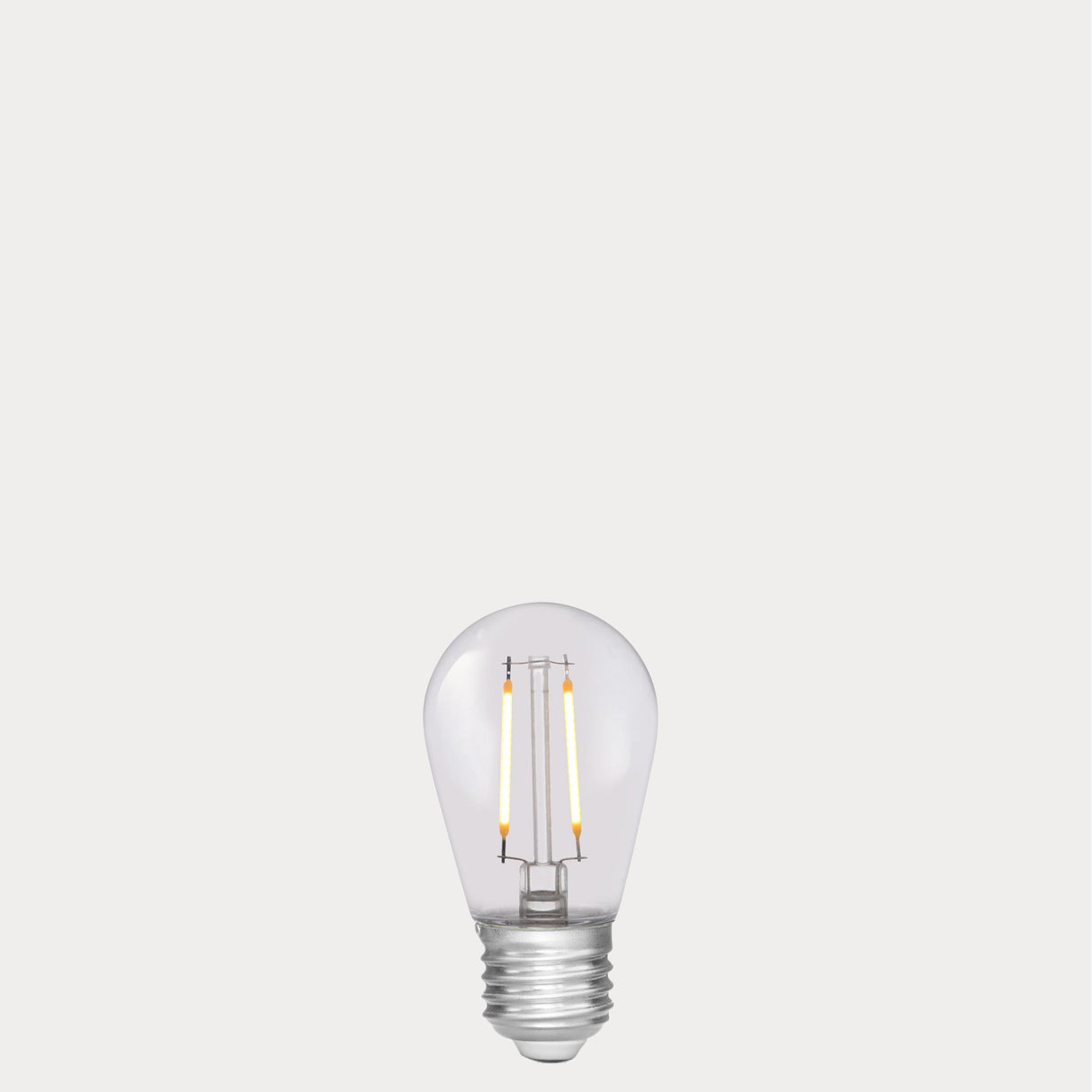 2W 24 Volt DC S14 Shatterproof LED Bulb E27 in Warm White