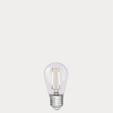 2W 24 Volt DC S14 Shatterproof LED Bulb E27 in Warm White