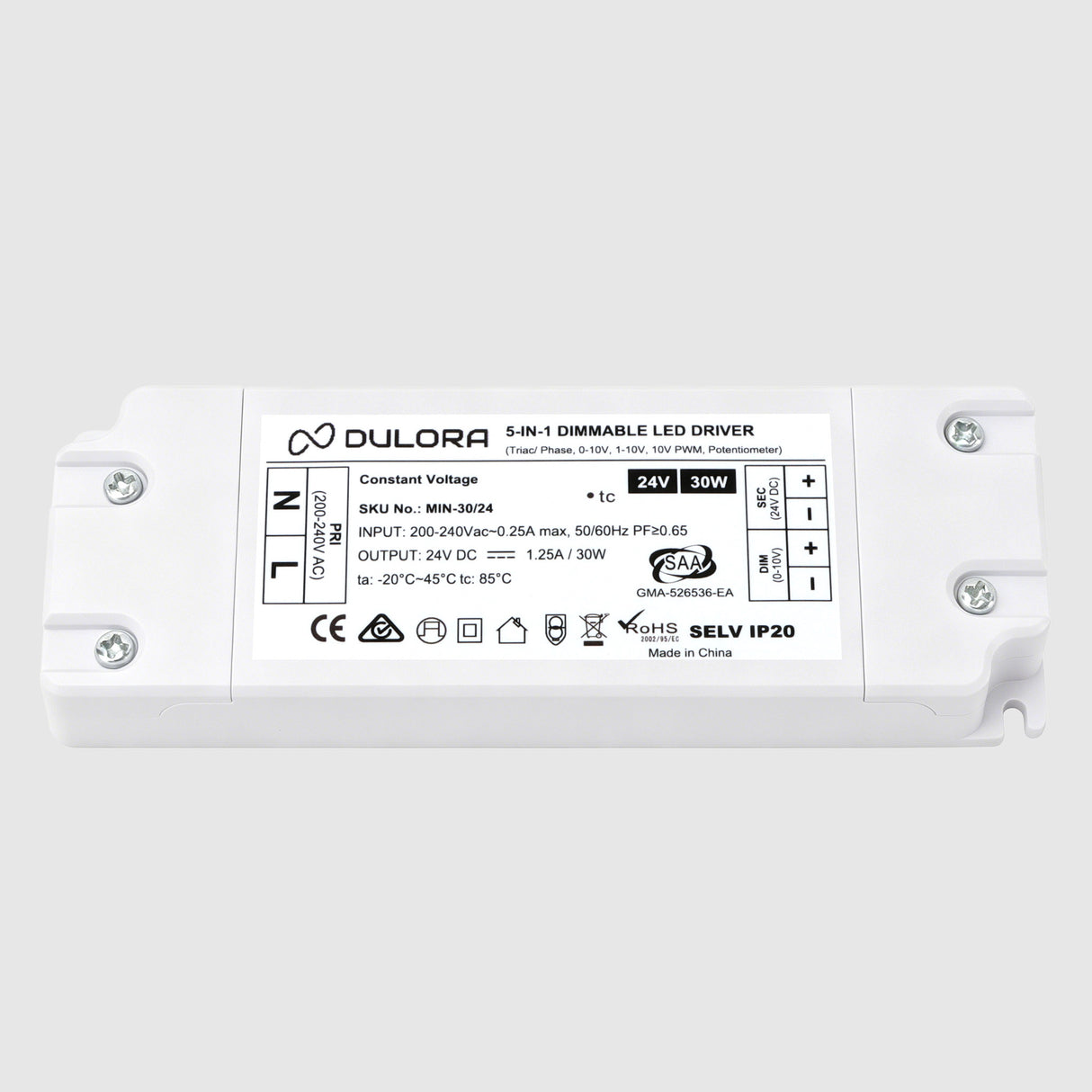 OmniDim Driver 5-in-1 Dimmable IP20 Indoor