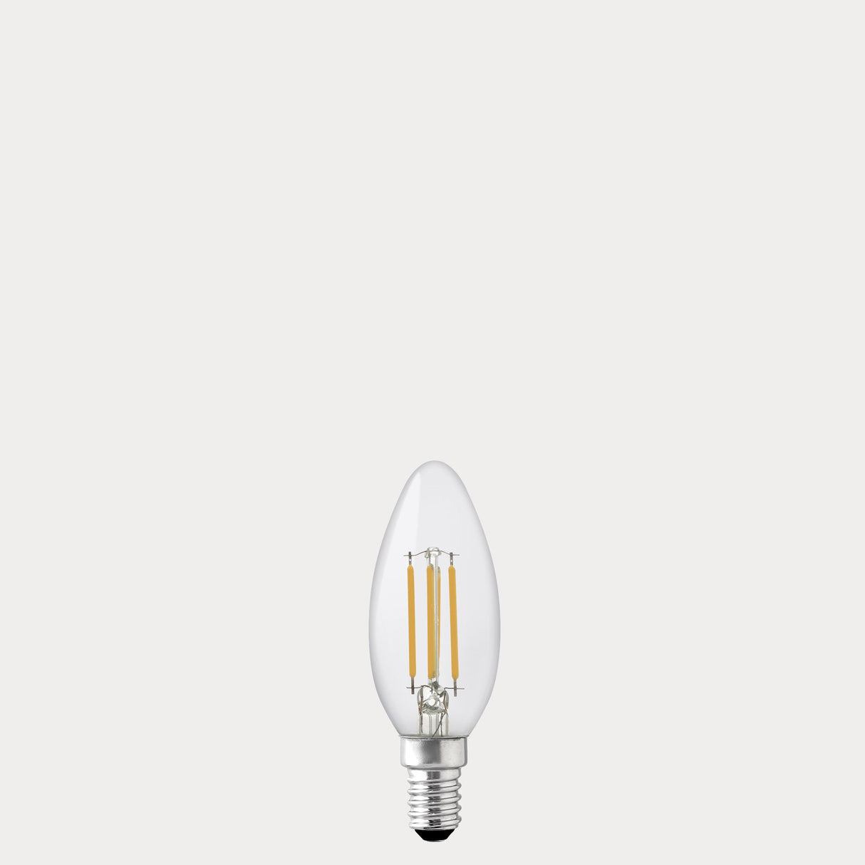 4W 24 Volt DC Candle LED Bulb E14 in Natural White