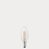 4W 24 Volt DC Candle LED Bulb E14 in Natural White
