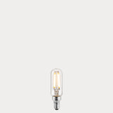 4W Tubular LED Bulb E12 Clear in Warm White
