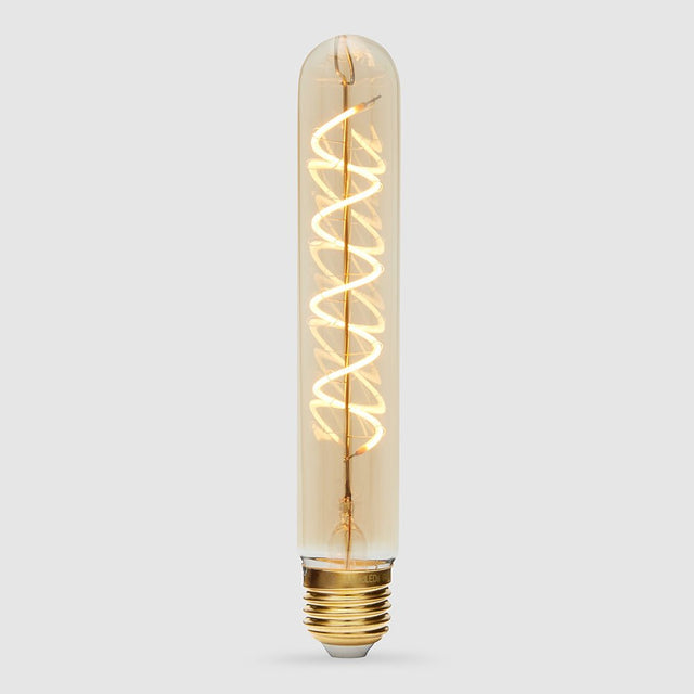 4W Medium Tube Spiral LED Bulb E27 in Ultra Warm - LiquidLEDs™ - Tubular Bulbs