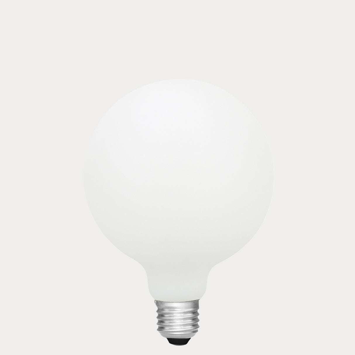7.2W G125 LED Globe E27 Porcelain in Warm White