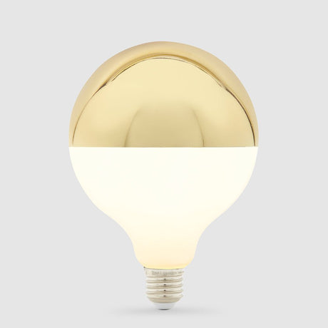 7.2W G125 Gold Crown LED Globe E27 - LiquidLEDs™ - Mirror Crown Bulbs