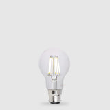8W 12 - 24 Volt AC/DC GLS LED Bulb B22 Clear in Natural White - LiquidLEDs™ - Traditional Bulbs