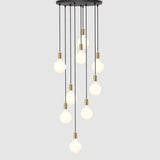 9 Drop Chandelier Light + 8W G125 LED Globe - LiquidLEDs™ - Ceiling Lights