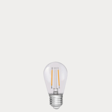 2W 24 Volt DC S14 Shatterproof LED Bulb E27 in Warm White