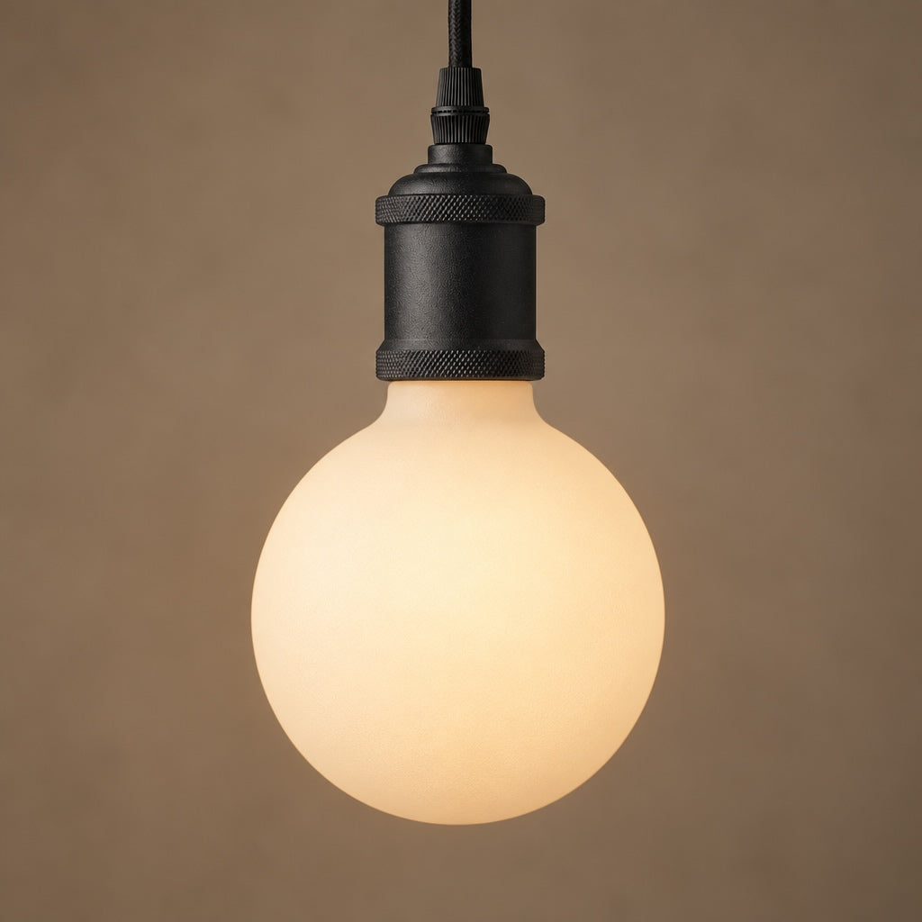 7.2W G95 LED Globe E27 Porcelain in Warm White