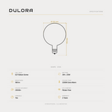 Dulora 3W G125 Tapered Clear E27 specifications