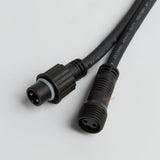 20m Black Outdoor Festoon String Lights - LiquidLEDs™ - Festoon String