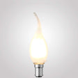 4W Flame Tip Candle LED Bulb B15 Frost in Warm White - LiquidLEDs™ - Candle Bulbs