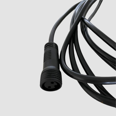 Extension Cord Black for Festoon Lighting - LiquidLEDs™ - Festoon Accessories